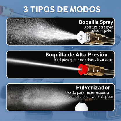 PowerWash™ – Limpia Coches, Patios y Más sin Enchufes