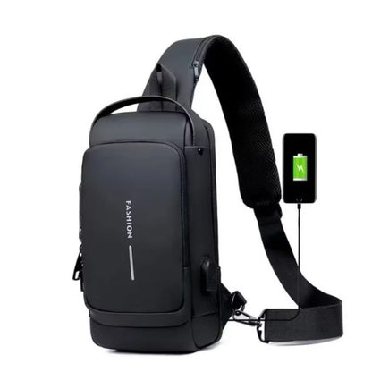 Mochila Antirrobo USB con Cerradura – SlimSafe Pro