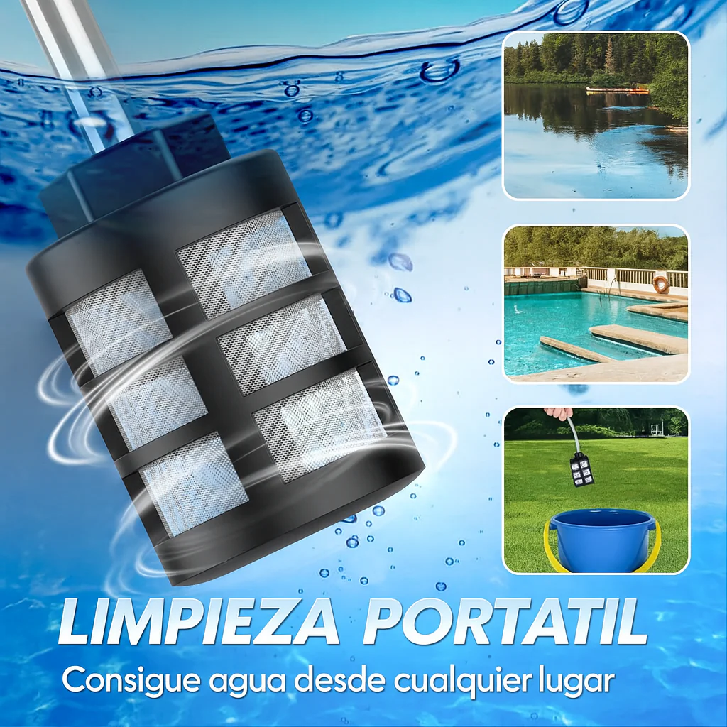 PowerWash™ – Limpia Coches, Patios y Más sin Enchufes