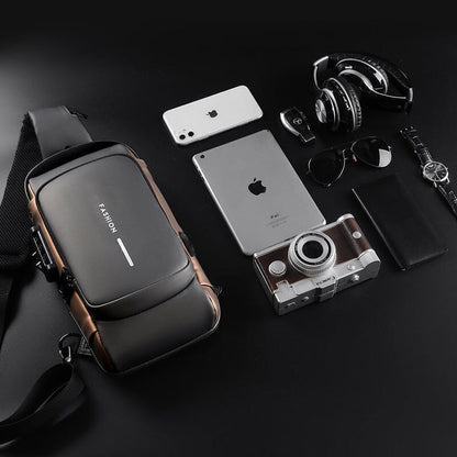 Mochila Antirrobo USB con Cerradura – SlimSafe Pro