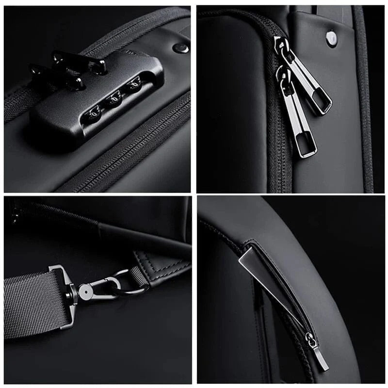 Mochila Antirrobo USB con Cerradura – SlimSafe Pro