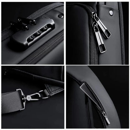 Mochila Antirrobo USB con Cerradura – SlimSafe Pro