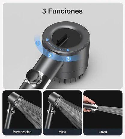 DuchaSpa® – Cabezal Masajeador y Purificador (¡OFERTA 2x1 por tiempo limitado!)